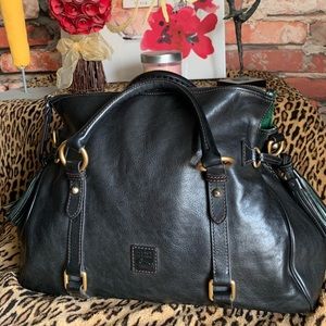 Dooney & Bourke Black Florentine Satchel